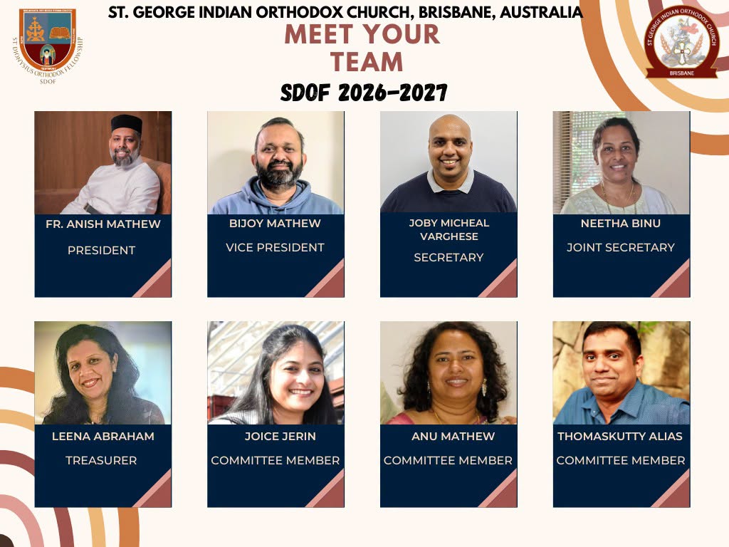 SDOF Brisbane office bearers 2026–2027